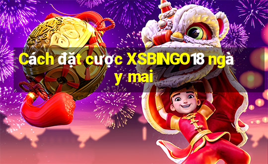 Cách đặt cược XSBINGO18 ngày mai