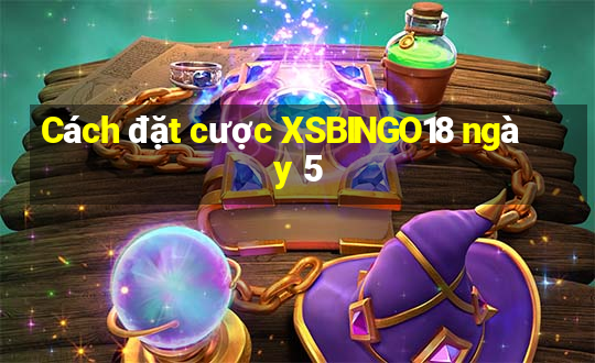 Cách đặt cược XSBINGO18 ngày 5