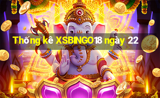 Thống kê XSBINGO18 ngày 22