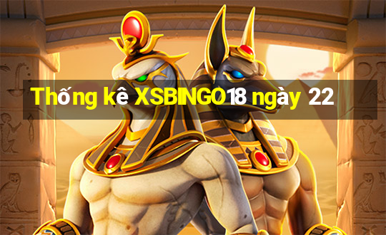 Thống kê XSBINGO18 ngày 22