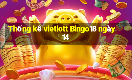 Thống kê vietlott Bingo18 ngày 14