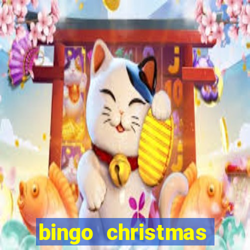 bingo christmas holidays 2022