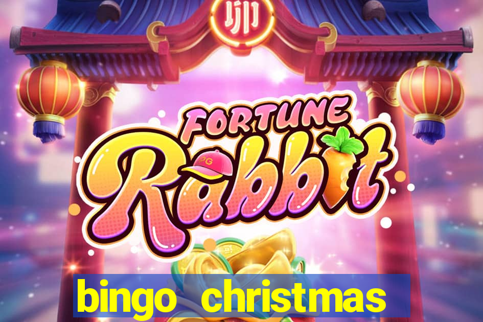 bingo christmas holidays 2022