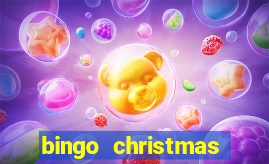 bingo christmas holidays 2022