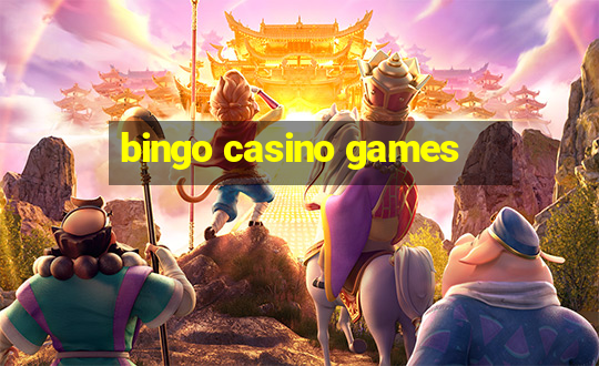 bingo casino games