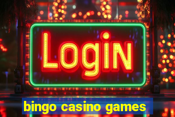 bingo casino games