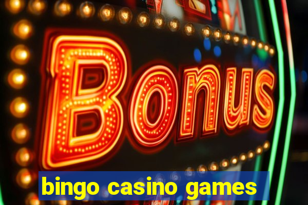 bingo casino games