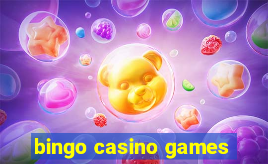 bingo casino games