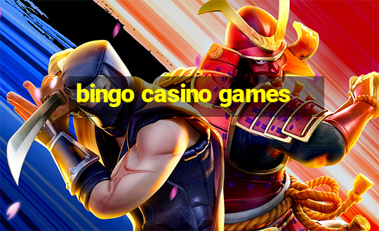 bingo casino games