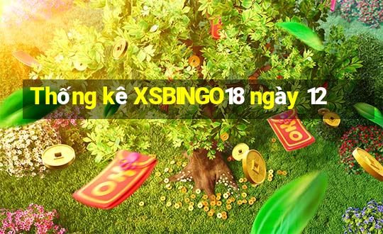 Thống kê XSBINGO18 ngày 12